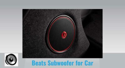 beats subwoofer for car