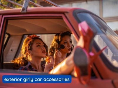6 exterior girly car accessories: