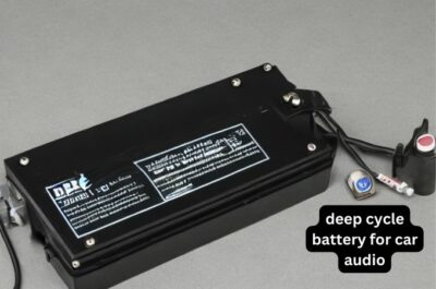 deep cycle battery for car audio: what is that?