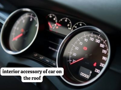 what is the interior accessory of car on the roof?