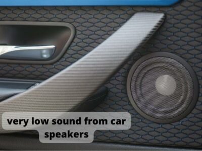 very low sound from car speakers:  5 causes and tricks.