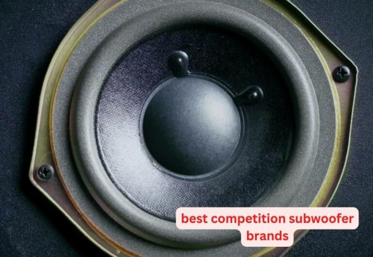 3 best competition subwoofer brands