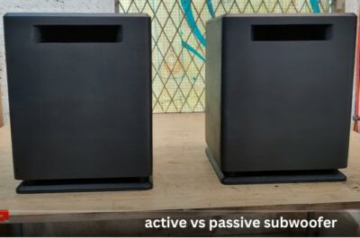 active vs passive subwoofer