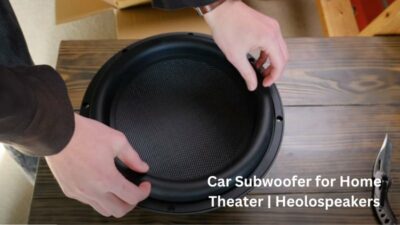 Car Subwoofer for Home Theater