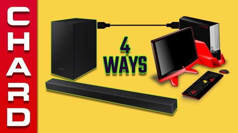 How to Connect Soundbar to PC with HDMI