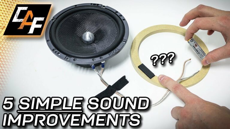 How to Make Your Car Speakers Sound Better