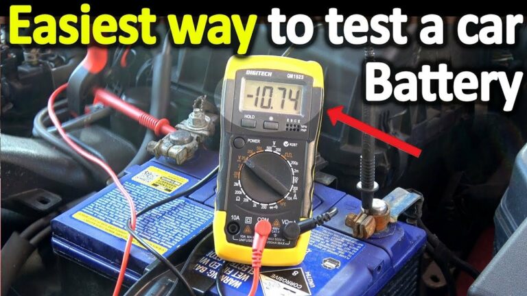 How to Test Car Battery Amps with a Multimeter