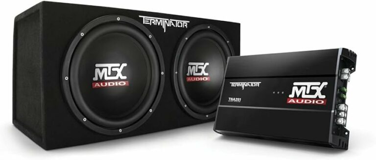 Enhance Your Audio Experience With The Mtx Audio Tnp212D2 Terminator Power Pack Subwoofer System