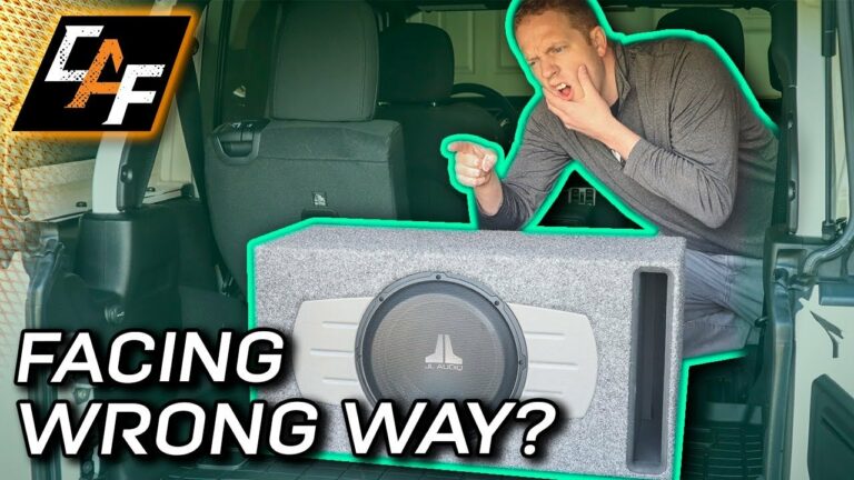 Optimal Subwoofer Placement: Which Way Should I Face My Subwoofer In My Car?