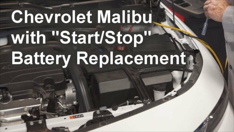 How to Replace a Car Battery in a Chevrolet Malibu?