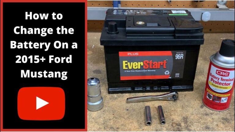 How to Replace a Car Battery in a Ford Mustang