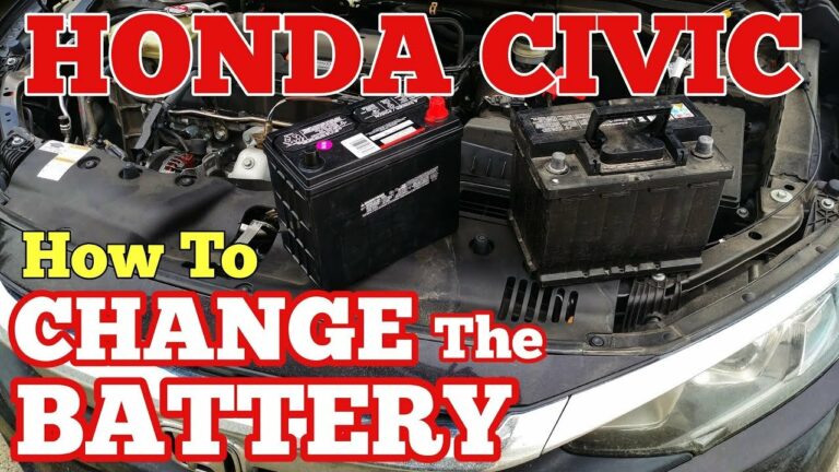 Step-By-Step Guide: How To Replace A Car Battery In A Honda Civic