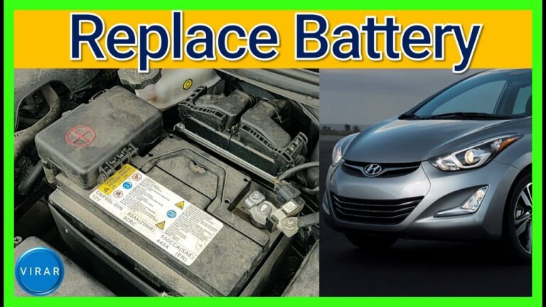 Step-By-Step Guide: Replace Car Battery In Hyundai Elantra