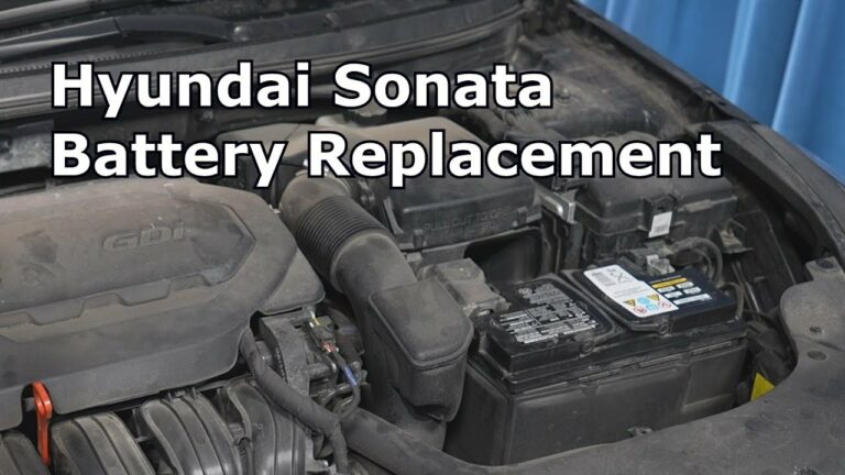 Easy Steps: Replace Car Battery In Hyundai Sonata