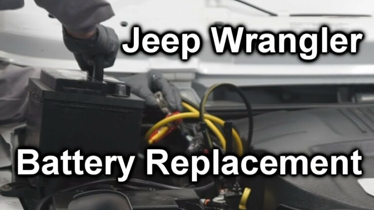 How To Replace A Car Battery In A Jeep Wrangler