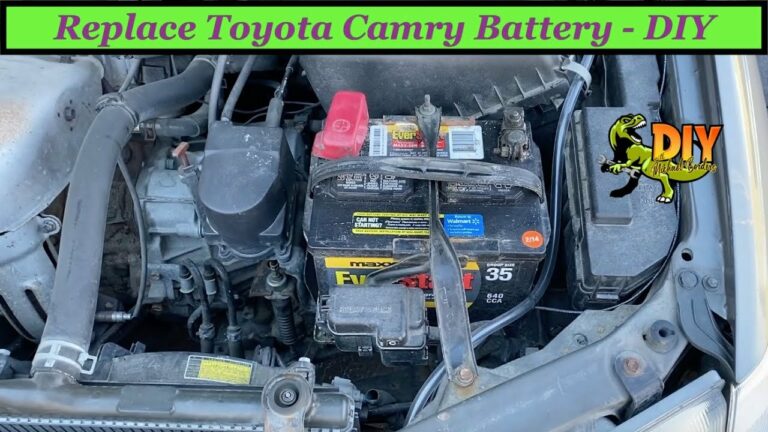 Step-By-Step Guide: How To Replace A Car Battery In A Toyota Camry