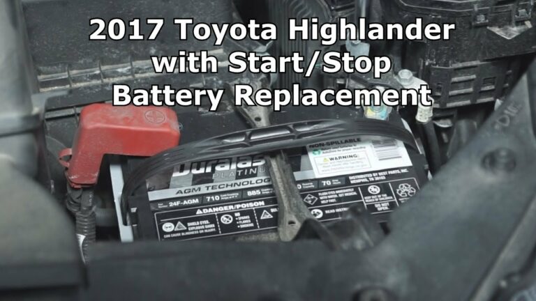 Replace Car Battery In Toyota Highlander: Step-By-Step Guide