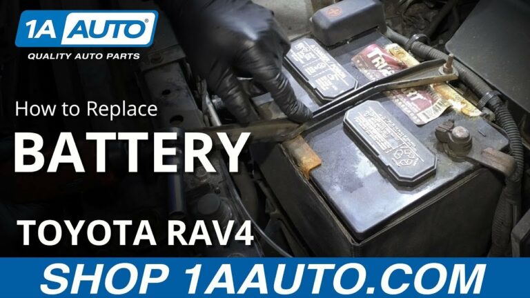 How to Replace a Car Battery in a Toyota RAV4?