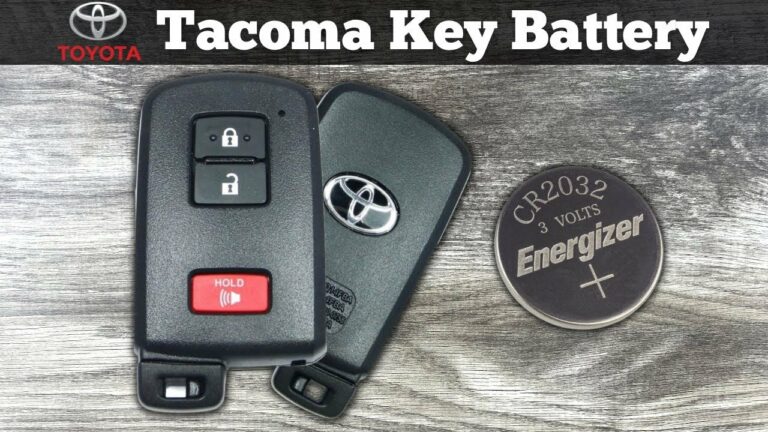Step-By-Step Guide: How To Replace A Toyota Tacoma Car Battery