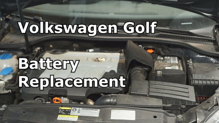 Easy Steps To Replace A Volkswagen Golf Car Battery
